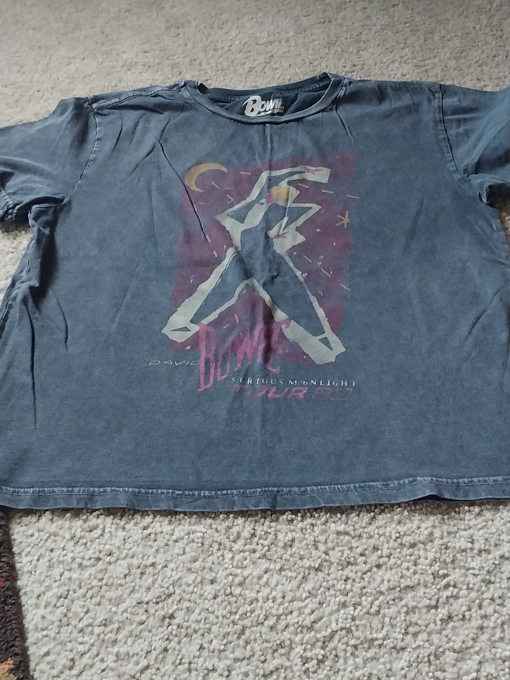 Lucky Brand David Bowie Reproduction Tour Tee